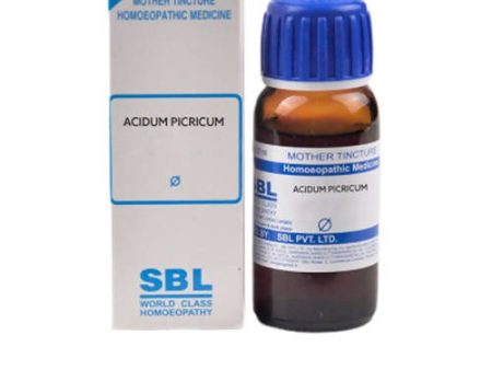 SBL Homeopathy Acidum Picricum Mother Tincture Q Hot on Sale