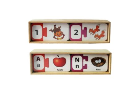 Matoyi Educational Puzzles Kit (Alphabets & Numbers) For Discount