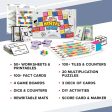 ClassMonitor Mental Math Kit for Learning Math with Free Mobile App-Learning Educational Kit for Kids of Age 4-6 Years Fashion