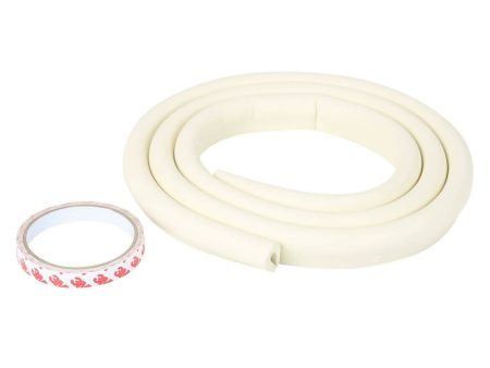 Safe-O-Kid Unique High Density 2 Mtr Long U - Shaped 2 Edge Guard Strips -White Sale