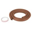 Safe-O-Kid Unique High Density 2 Mtr Long U - Shaped 1 Edge Guard Strip - Brown Supply