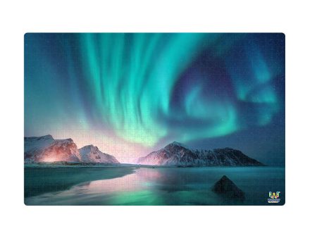 Webby Wooden Aurora Borealis Jigsaw Puzzle-1000 Pcs Cheap