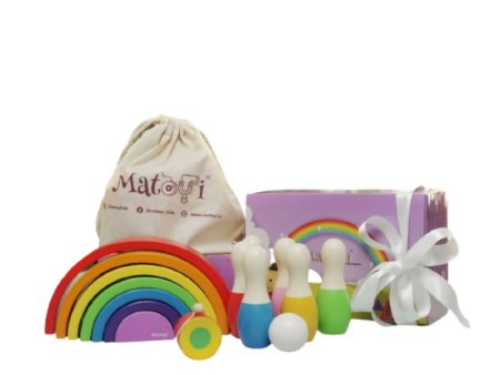 Matoyi Color Bowling Pin & Rainbow Stacker & Yoyo For Kids Online