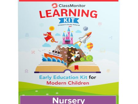 ClassMonitor All in One Nursery Learning Educational Kit with Free Mobile App includes 14+ Preschool Activities for kids of Age 2.5 - 3.5 Years Online Sale