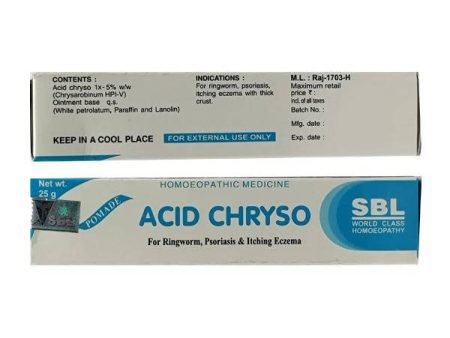 SBL Homeopathy Acid Chryso Ointment Discount