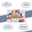 ClassMonitor Mental Math Kit for Learning Math with Free Mobile App-Learning Educational Kit for Kids of Age 4-6 Years Fashion