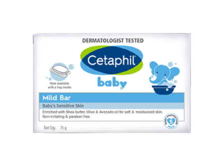 Cetaphil Baby Mild Bar Face & Body For Baby s Sensitive Skin Supply