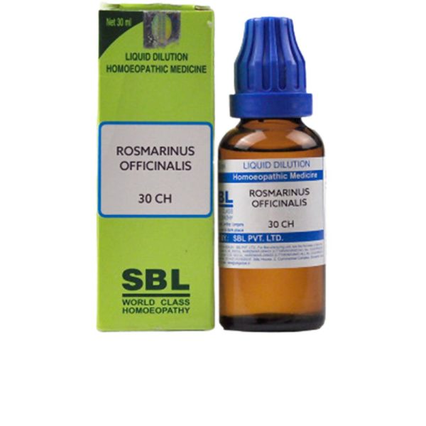 SBL Homeopathy Rosmarinus Officinalis Dilution For Sale