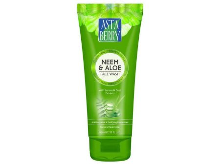 Astaberry Neem & Aloe Face Wash with Lemon & Basil Extracts Online now