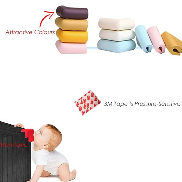 Safe-O-Kid U Shaped Medium Nbr Corner Cushions For Kids Protection Online Hot Sale