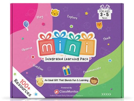 ClassMonitor Mini Learning Kit with Free Mobile App 14+ Learning & Education Topics for Preschool Learning Activities for Age 3 - 5 Years Fashion