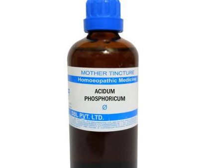 SBL Homeopathy Acidum Phosphoricum Mother Tincture Q Cheap