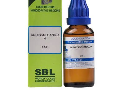 SBL Homeopathy Acid Chrysophanicum Dilution Fashion