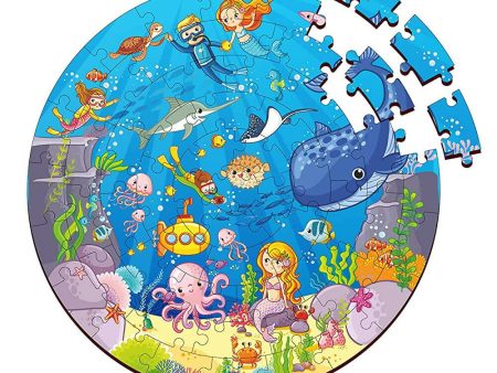 Webby Wooden Ocean Jigsaw Puzzle - 60 Pcs For Discount