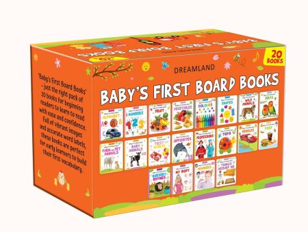 Dreamland Baby s First Board Books (A Pack of 20 Books) Fashion