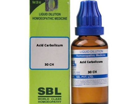 SBL Homeopathy Acid Carbolicum Dilution Hot on Sale