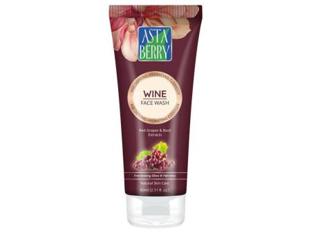 Astaberry Wine Face Wash for Age Defying Hydrating Cleanser on Sale