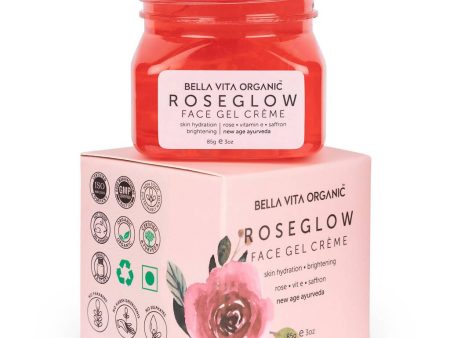 Bella Vita Organic Rose Glow Face Gel Creme Online