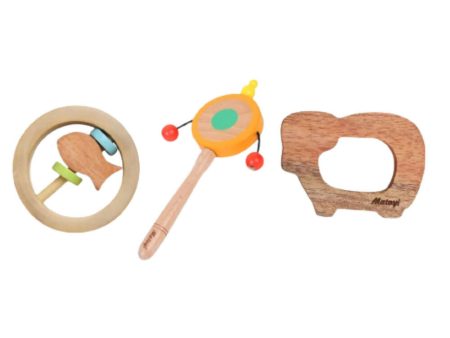 Matoyi Fishy Foo?Baby Rattle & Neem Teether Combo For Discount