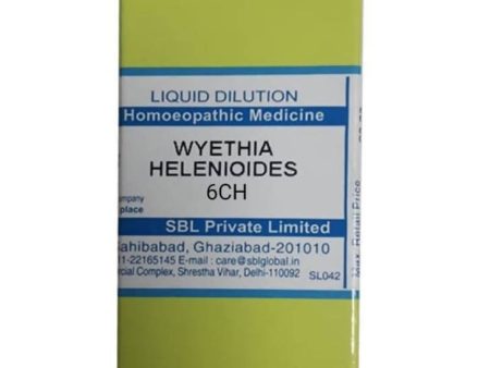 SBL Homeopathy Wyethia Helenioides Dilution Discount