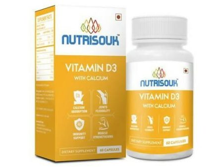 Nutrisouk Vitamin D3 Capsules Hot on Sale