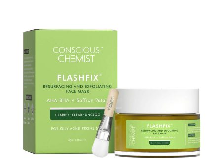 Conscious Chemist Flashfix Resurfacing & Exfoliating Face Mask For Sale