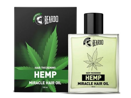 Beardo Daily Styling Hemp Hair Oil Online now