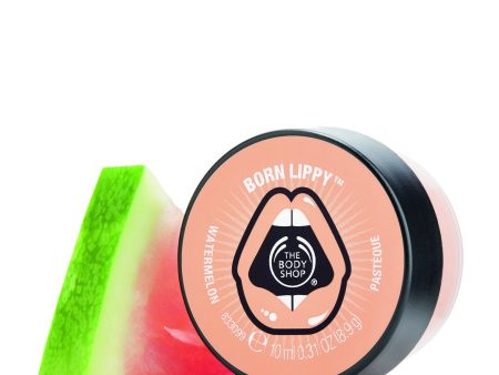 The Body Shop Born Lippy Pot Lip Balm (Watermelon) Online Sale