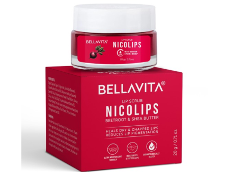 Bella Vita Organic NicoLips Lip Lightening Scrub Balm Sale