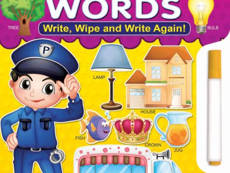 Dreamland Write and Wipe Book - Words For Discount