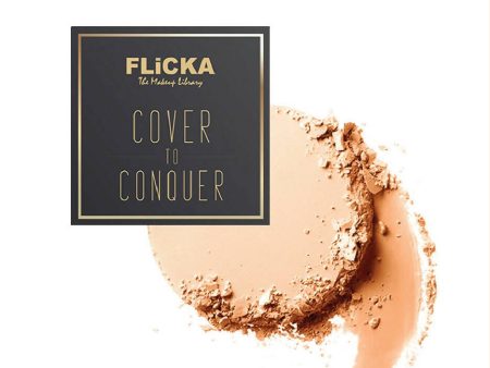 Flicka Cover To Conquer Compact - Beige Online now