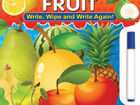 Dreamland Write and Wipe Book - Fruit Hot on Sale