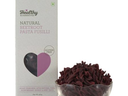 Healthy Alternatives Natural Beetroot Pasta Fusilli For Discount