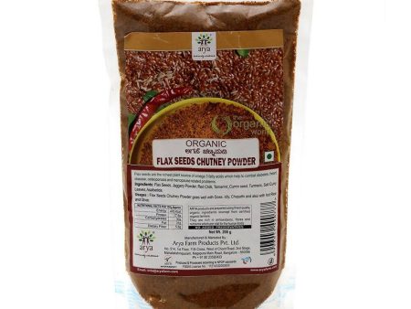 Arya Farm Flax Seeds Chutney Powder Online Sale