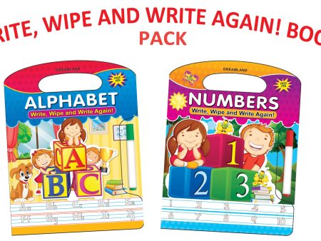 Dreamland Write and Wipe Books- Pack (2 Titles) Online now