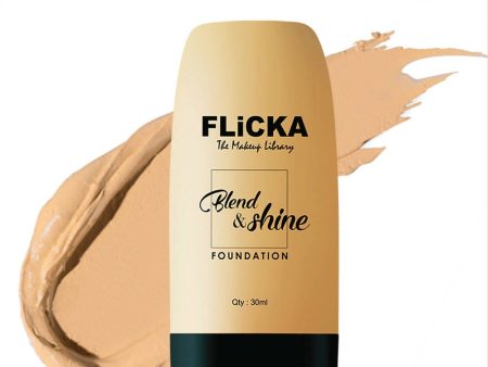 Flicka Blend & Shine Foundation - Beige Supply