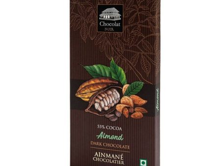 Ainmane Almond Dark Chocolate 55% Cocoa Online Hot Sale