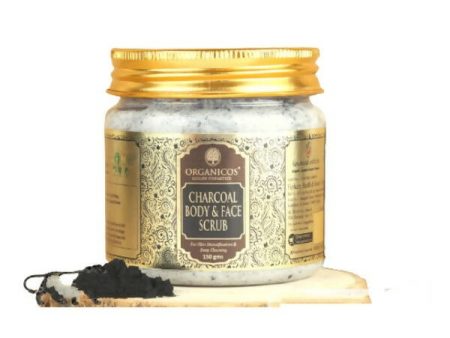 Organicos Charcoal Face & Body Scrub Fashion