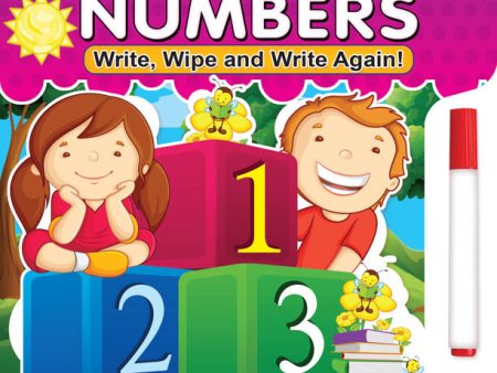 Dreamland Write and Wipe Book - Numbers For Cheap