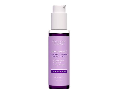 Conscious Chemist Berry Bright Soothing & Calming Face Cleanser Online now