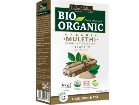 Indus Valley Bio Organic 100% Natural Mulethi Powder Online now