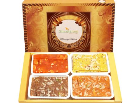 Ghasitaram Big Box of Assorted Halwas Online now