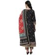 Anubhutee Women s Black Kurta Palazzo with Dupatta Set Cheap