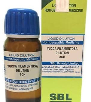 SBL Homeopathy Yucca Filamentosa Dilution Cheap