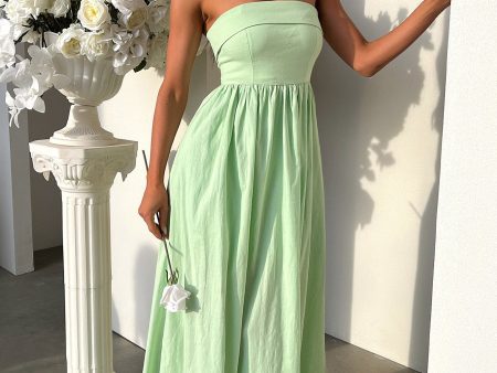 Cornell Maxi Dress - Sage Hot on Sale